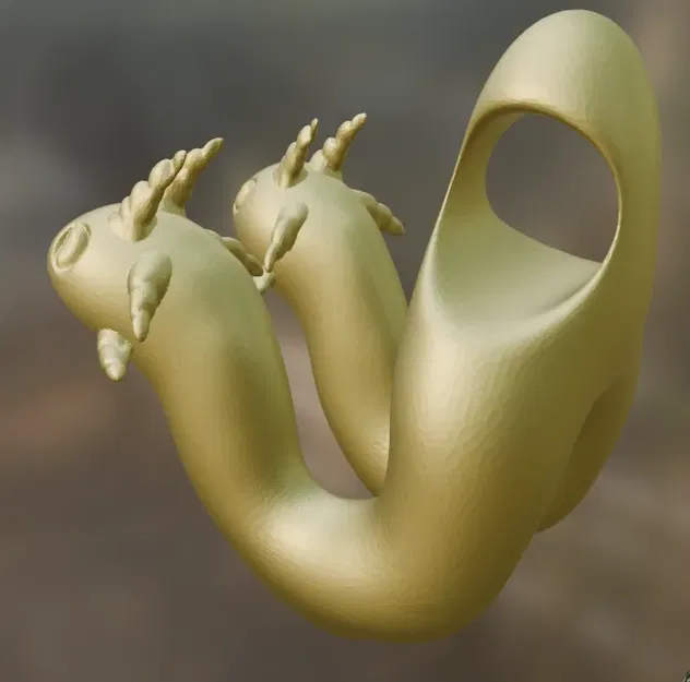 Chibi Hydra Pendant - Image 3