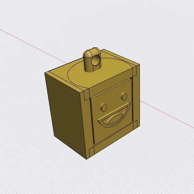 Móc Khóa Emoji Khối 3 Mặt | Buồn - Vui - Giận Dữ | Xoay Để Đổi Mặt - Image 2