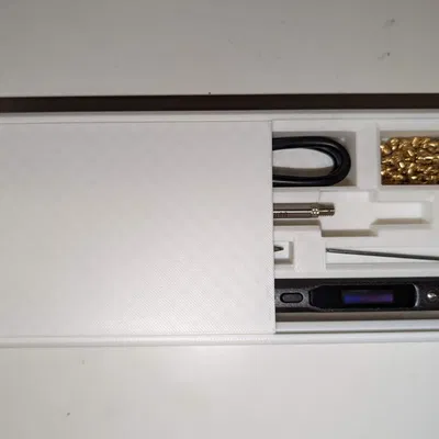 Hộp đựng mỏ hàn TS100 kèm chỗ để mũi hàn và phụ kiện