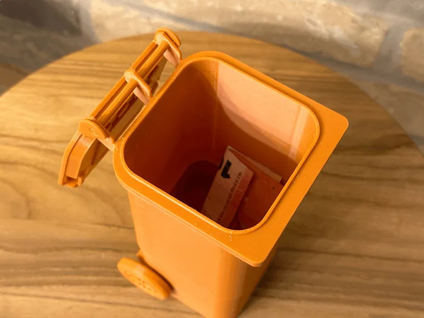 Hũ Tiết Kiệm Thùng Rác Đức In 3D - Image 6