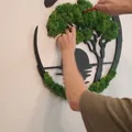 Bonsai giả rêu treo tường (60cm!) - Thumbnail 3