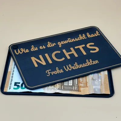 Hộp Quà "Không Có Gì" (In 3D)