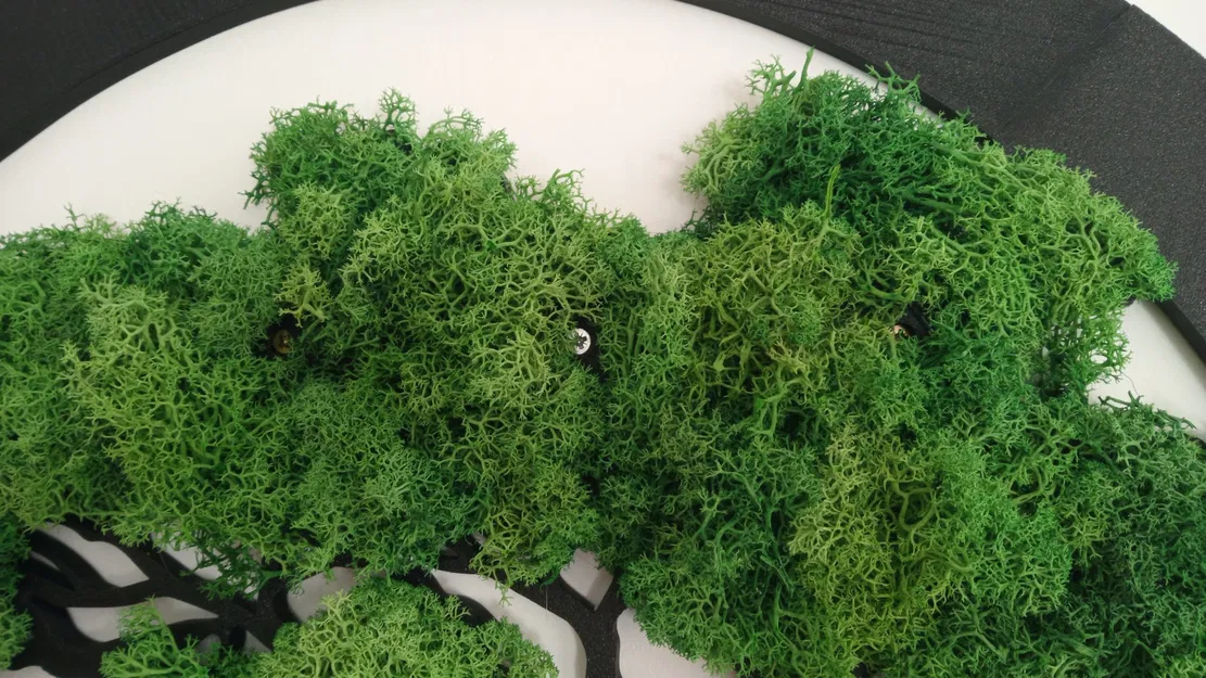 Bonsai giả rêu treo tường (60cm!) - Image 4