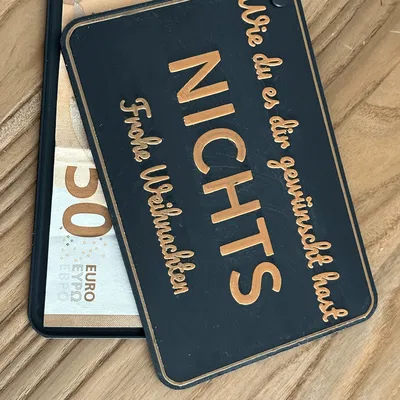 Hộp Quà "Không Có Gì" (In 3D)