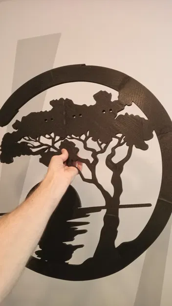 Bonsai giả rêu treo tường (60cm!) - Image 8