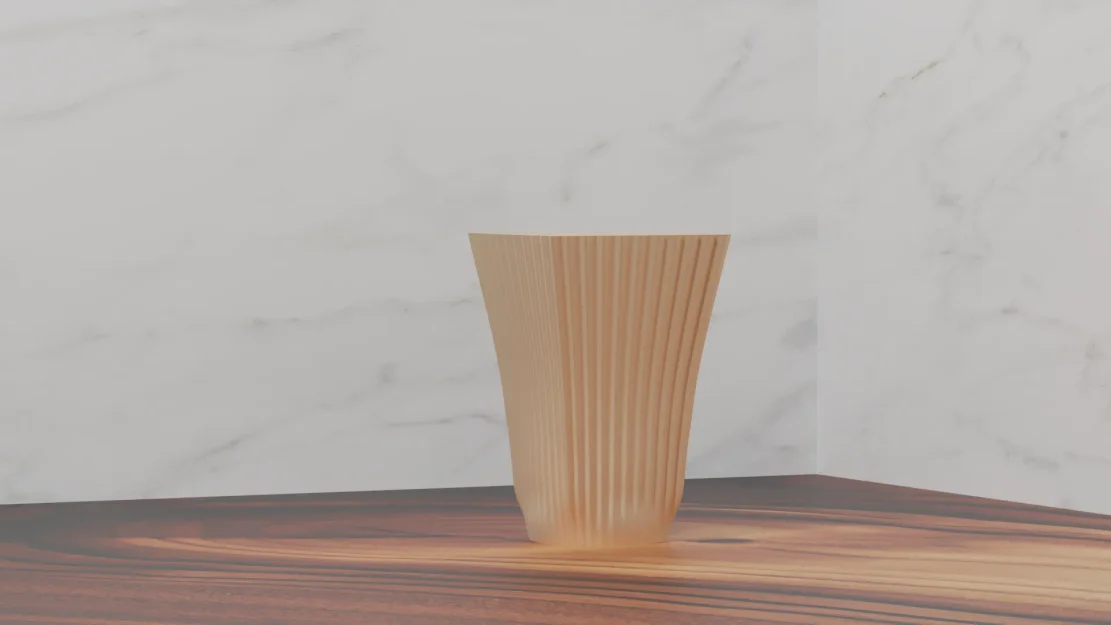 Chậu Hoa Hình Lập Phương - The Cubic Vase - Image 1