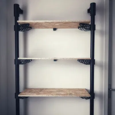 Kệ treo tường hình lục giác