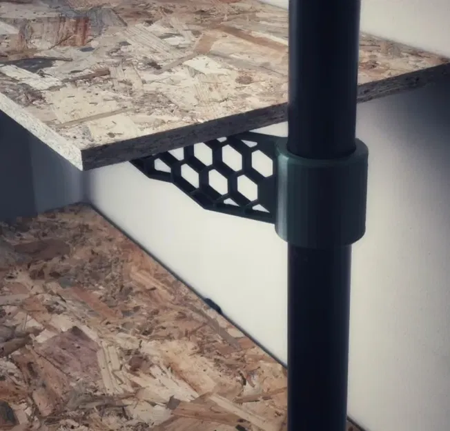 Kệ treo tường hình lục giác - Image 3