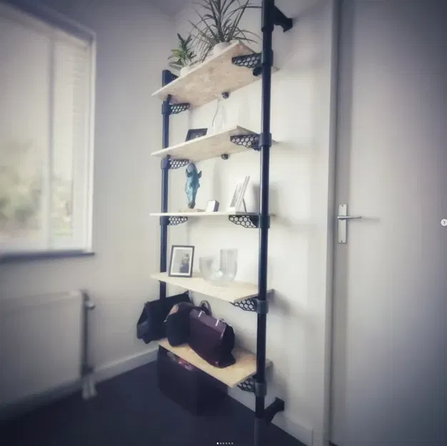 Kệ treo tường hình lục giác - Image 4