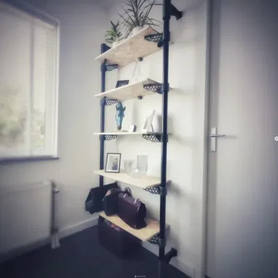 Kệ treo tường hình lục giác