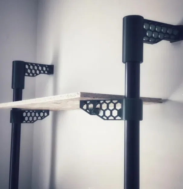 Kệ treo tường hình lục giác - Image 5