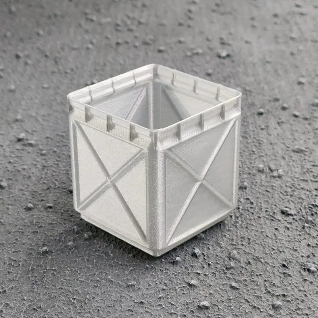 Hộp Gridfinity Chế độ Vase Cạnh Cứng Hơn - Image 1