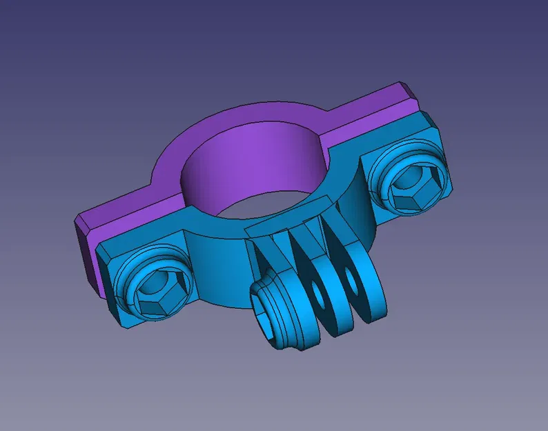 GoPro style thumb screws and handle bar mount - Image 6