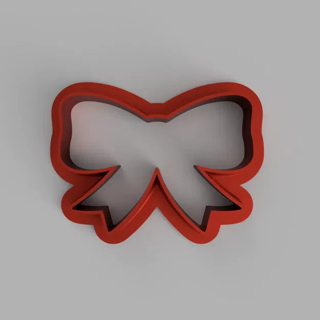 Khuôn Cắt Bánh Quy Hình Nơ - Image 1