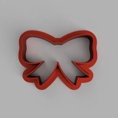 Khuôn Cắt Bánh Quy Hình Nơ