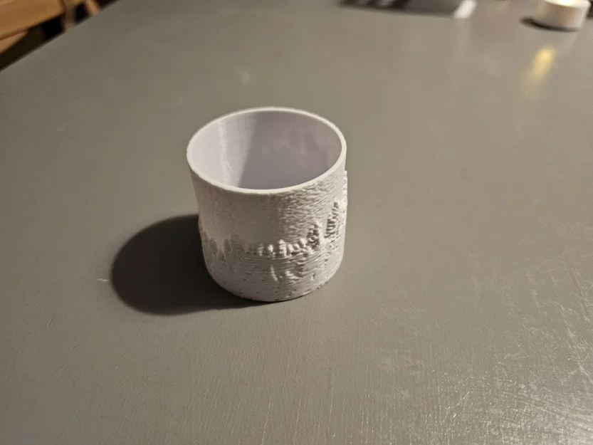 Đồ Trang Trí Đèn LED Phong Cảnh Giáng Sinh Lithophane - Image 2