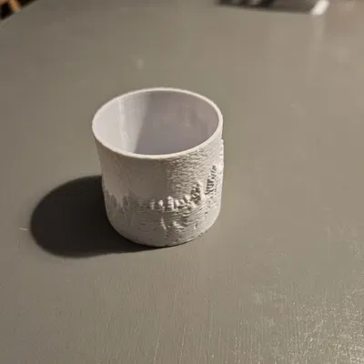 Đồ Trang Trí Đèn LED Phong Cảnh Giáng Sinh Lithophane