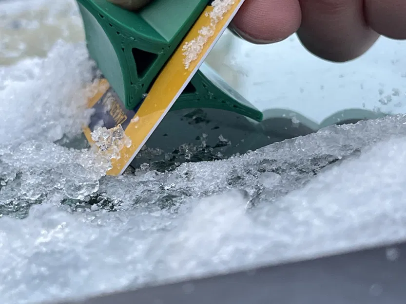 Credit Card Ice Scraper Attachment & Protector - Image 2