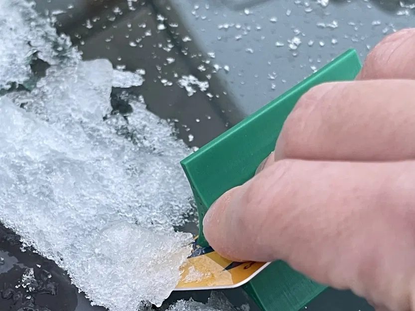 Credit Card Ice Scraper Attachment & Protector - Image 3