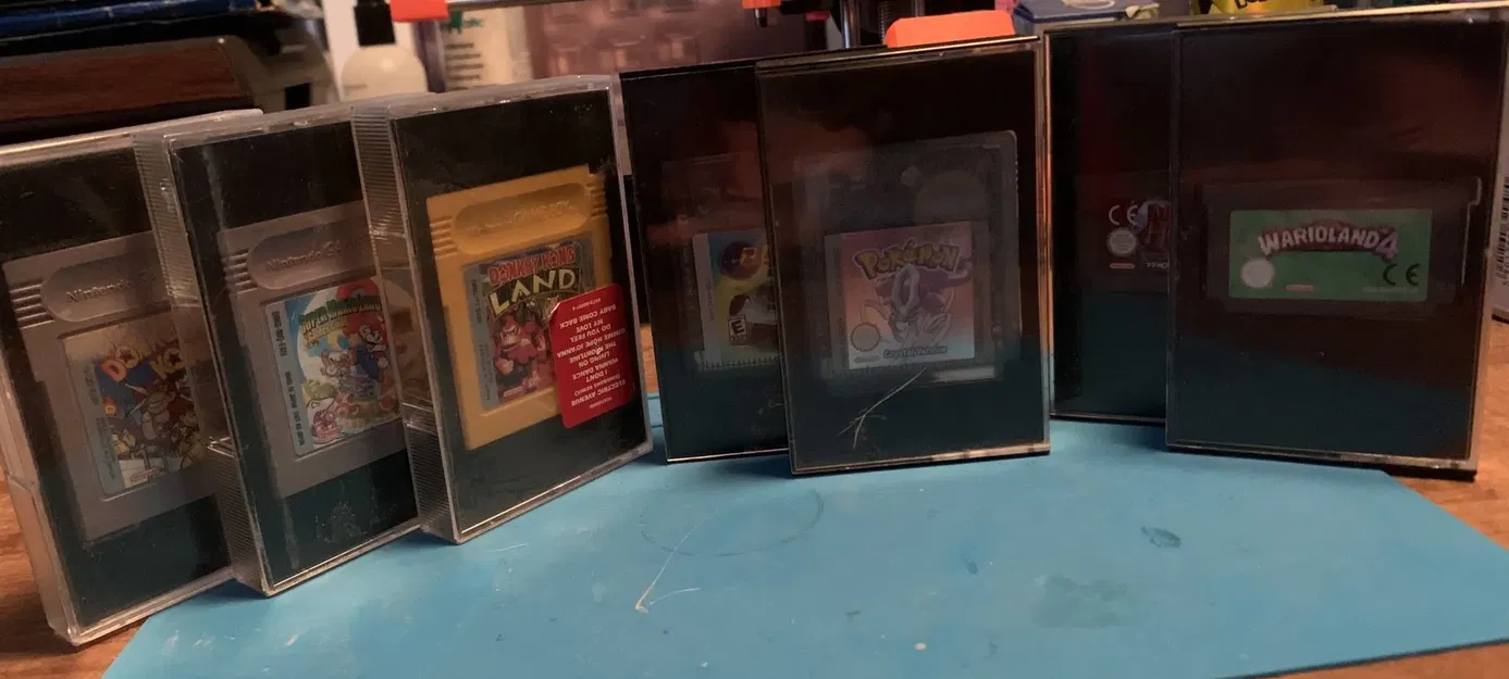 Hộp trưng bày GameBoy (GB/GBC/GBA) theo dạng Cassette Tape - Image 4