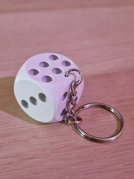 Móc Khóa Xúc Xắc (Dice Keychain) - Image 1