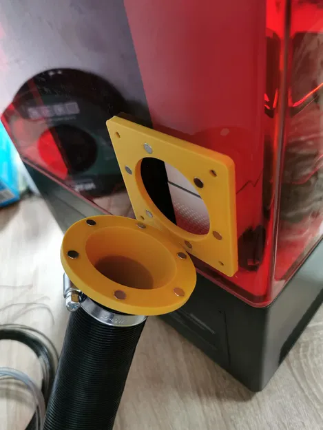 Adapter Ống Thoát Khí Nam Châm Cho Elegoo Saturn 2 - Image 1