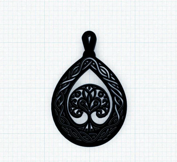 Mặt Dây Chuyền Cây - Image 1