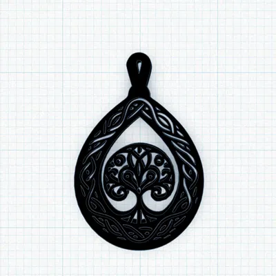 Mặt Dây Chuyền Cây