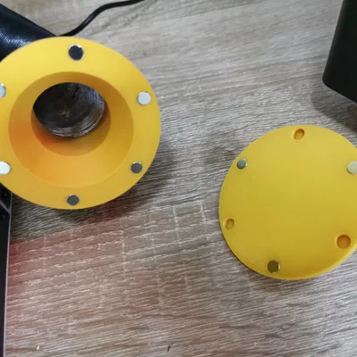 Adapter Ống Thoát Khí Nam Châm Cho Elegoo Saturn 2