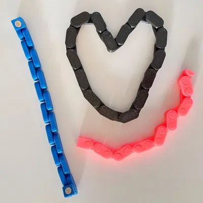 Vòng Tay Dây Chuyền (In Liền)