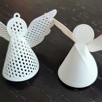 Thiên thần 3D - Trang trí Giáng sinh