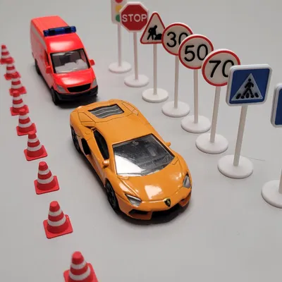 Biển Báo Giao Thông (Đa Màu/Đơn Màu) Siku/Hot Wheels