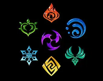 Mẫu Vision Genshin cho Đổ Resin - Image 2