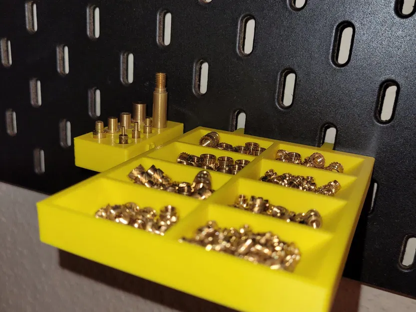 Đế IKEA Skadis cho mũi hàn Ruthex, khay nhét và khay đựng đồ nhỏ - Image 2