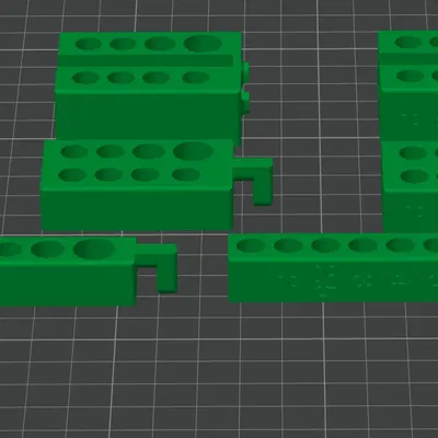 Đế IKEA Skadis cho mũi hàn Ruthex, khay nhét và khay đựng đồ nhỏ