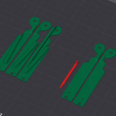 Vảy Đa Năng GOAT Có Nhíp, Tăm, Bút Cải Tiến