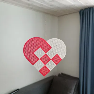 Trái Tim Giáng Sinh Nhiều Màu