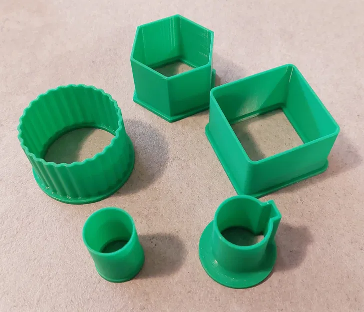 Khuôn cắt bánh quy/Nến Giáng Sinh đơn giản (vykrajovátka, linecké cukrový) - Image 1