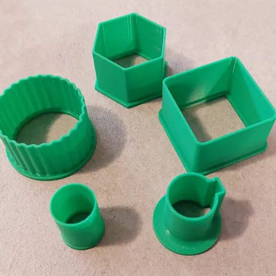 Khuôn cắt bánh quy/Nến Giáng Sinh đơn giản (vykrajovátka, linecké cukrový)