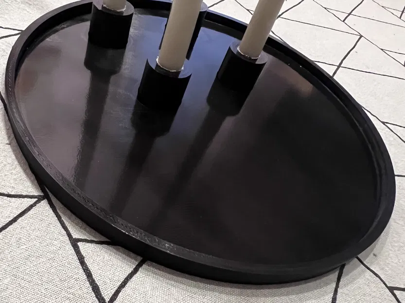 a simple geometric advent wreath - Image 1