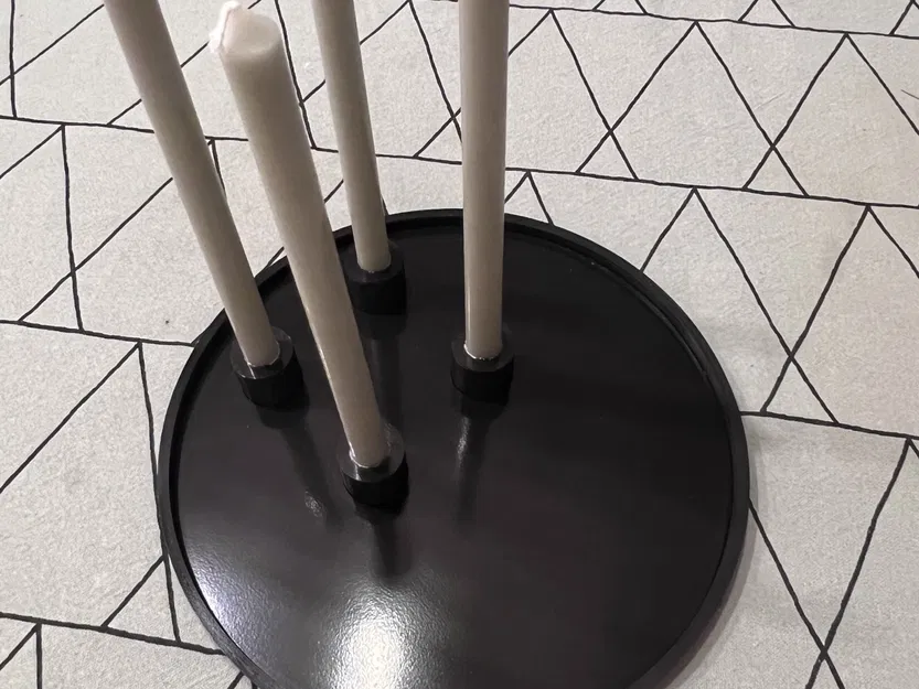 a simple geometric advent wreath - Image 5