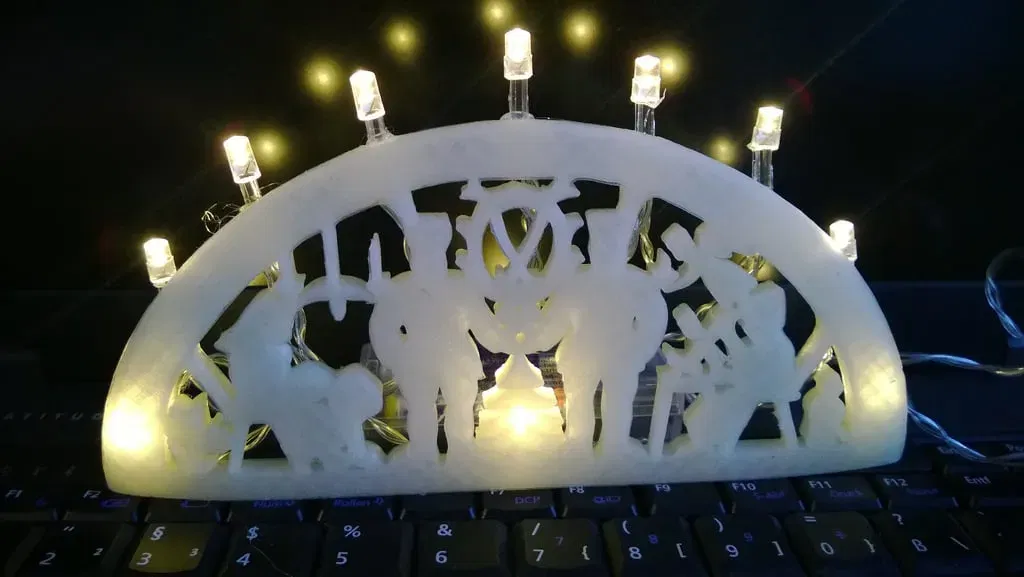 printable candle arch - Image 1