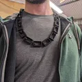 Ball and Socket Chonky Link Necklace - Thumbnail 2