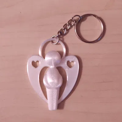 Móc Khóa Thiên Thần Hộ Mệnh