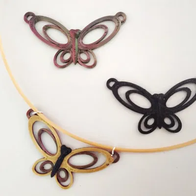 precious butterfly pendant for a necklace