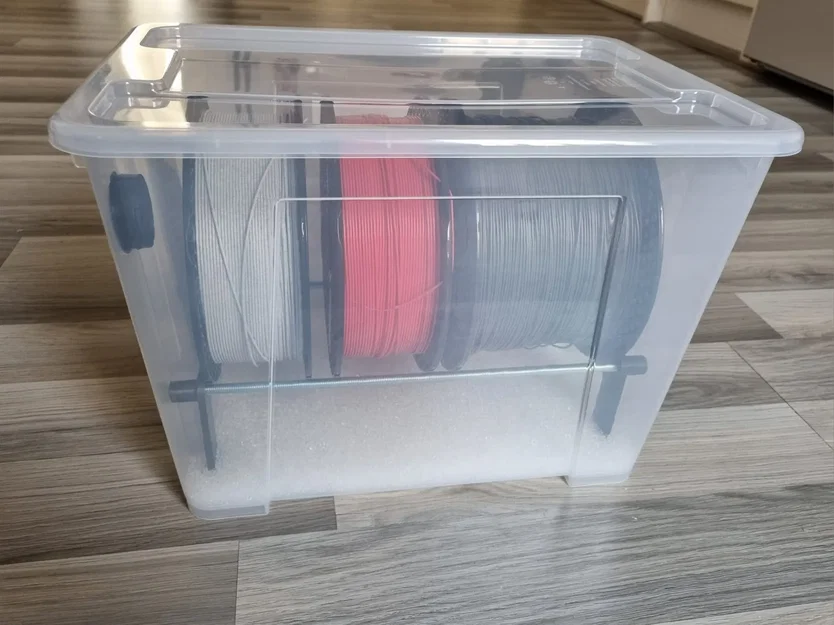 Giá đỡ filament cho hộp IKEA Samla 22L - Image 1