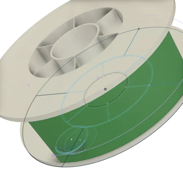 Hộp Đựng Cuộn Chỉ Filament - Image 2