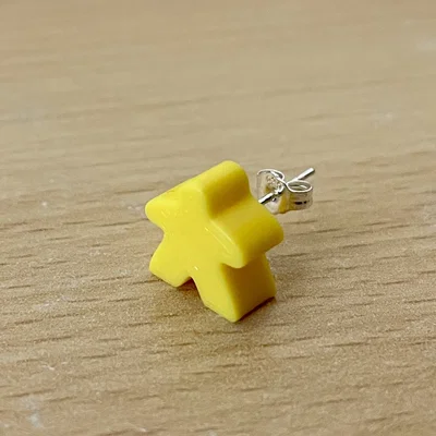 Geek Earrings: Meeple