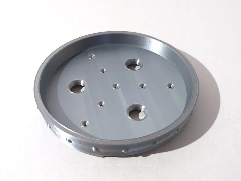 Chậu Bonsai 21 tròn dẹt 200x200x30mm - Image 1