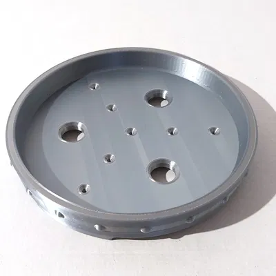 Chậu Bonsai 21 tròn dẹt 200x200x30mm